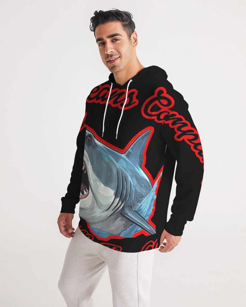 Hype Jeans Monogram Black Men's All-Over Print Hoodie