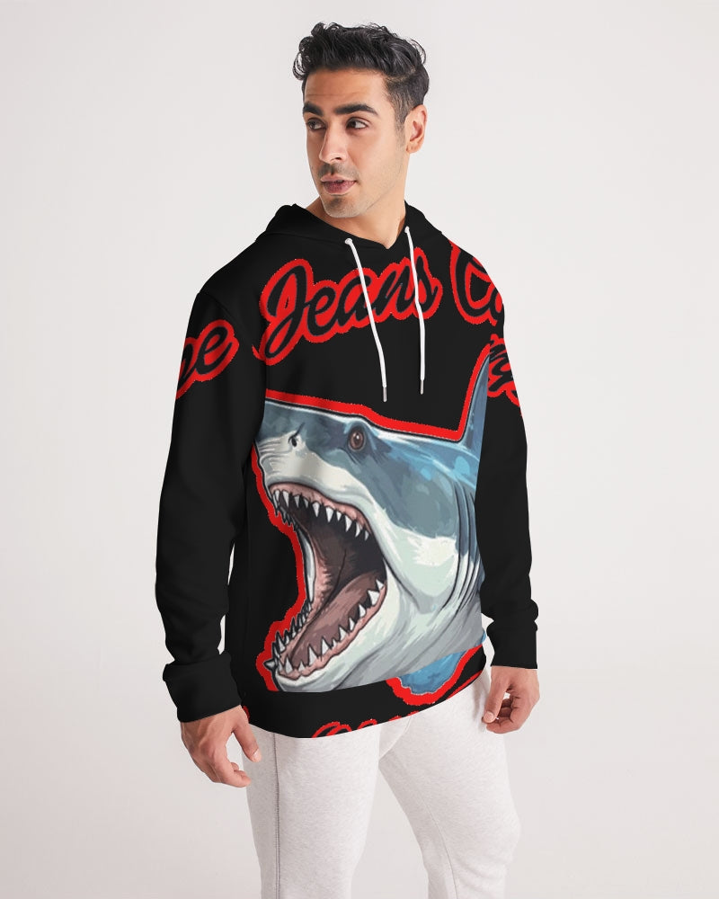 Hype Jeans Monogram Black Men's All-Over Print Hoodie