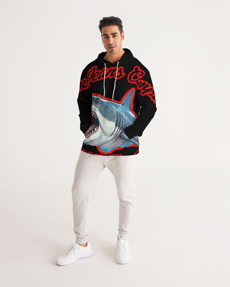 Hype Jeans Monogram Black Men's All-Over Print Hoodie