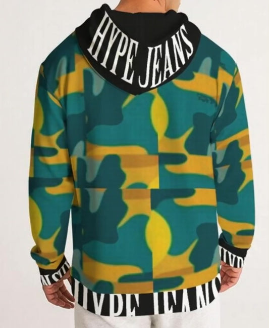 Hype Jeans Company - Forest fall fade camo Men's Hoodie