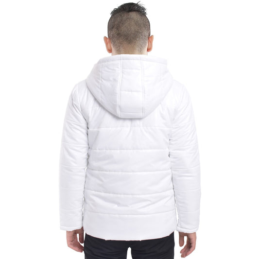 Hype Jeans Company Men's Hooded Puffer Jacket white - Hype Jeans Company - Hype Jeans