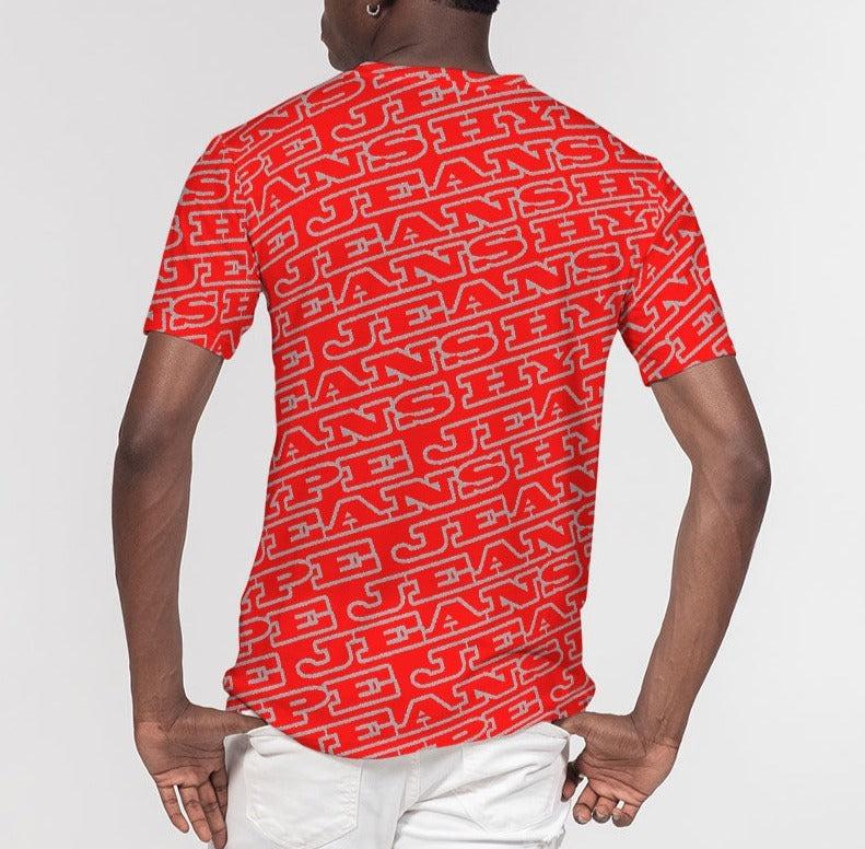 Hype Jeans Monogram Red Men's Everyday Pocket Tee