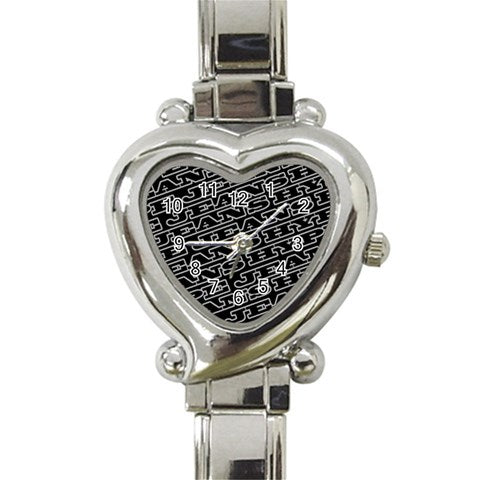 Hype Jeans Company Heart Italian Charm Watch