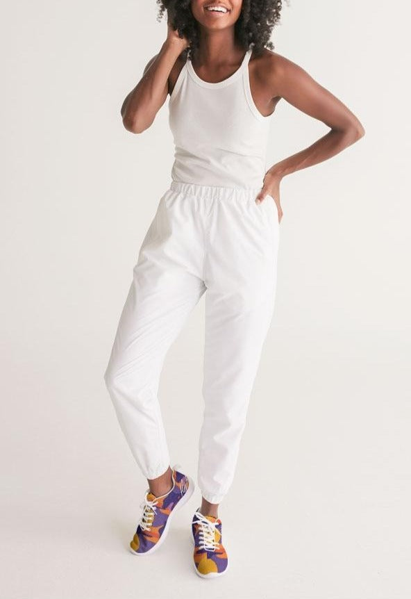 Hype Jeans Fade Camo Purple / Yellow Women's Athletic Shoe - Hype Jeans Company - Hype Jeans