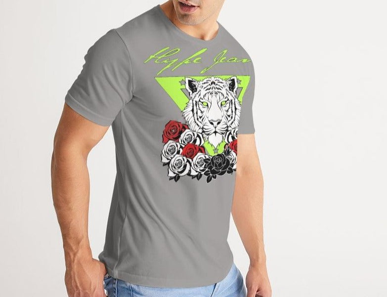 Hype Jeans Company Rose Flower Grey Men's Tee