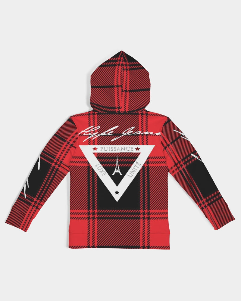 Hype Jeans Company plaid Kids Hoodie
