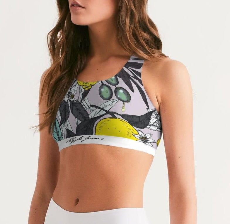 Hype Jeans Company Summer forest Women's Seamless Sports Bra