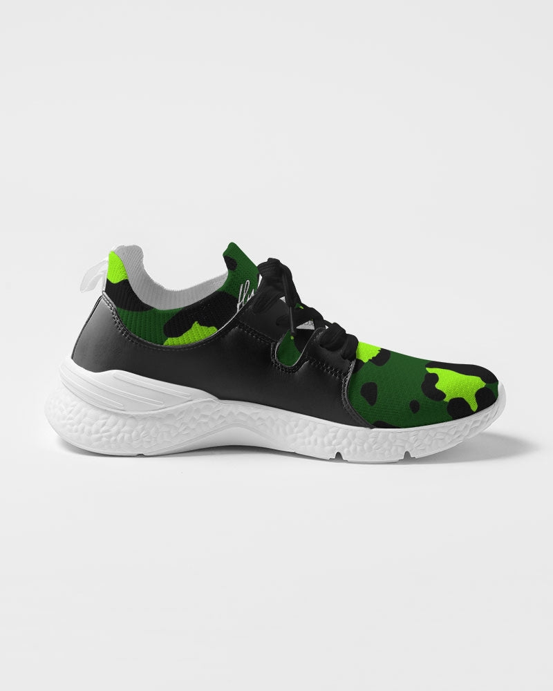 Hype Jeans Company Green Women's Two-Tone Sneaker