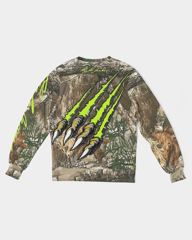 Hype Jeans Company H. Camo Men's Classic French Terry Crewneck Pullover