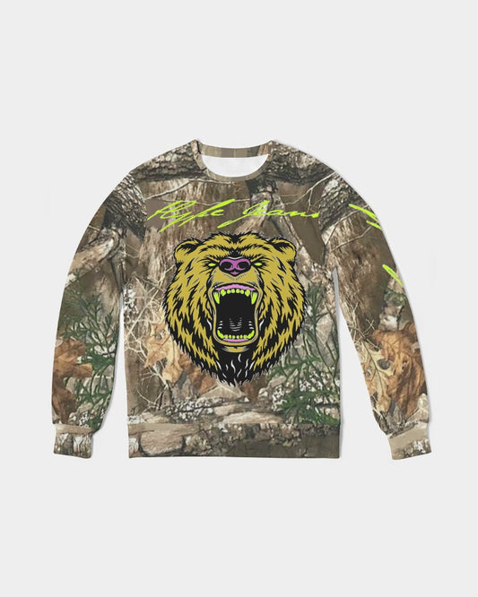 Hype Jeans Company H. Camo Men's Classic French Terry Crewneck Pullover - Hype Jeans Company - Hype Jeans