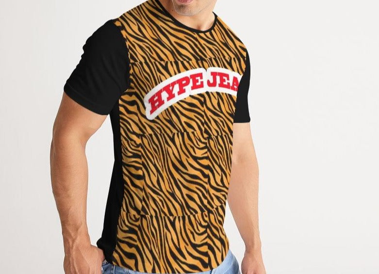 Hype Jeans Company Tiger Print Men's Tee