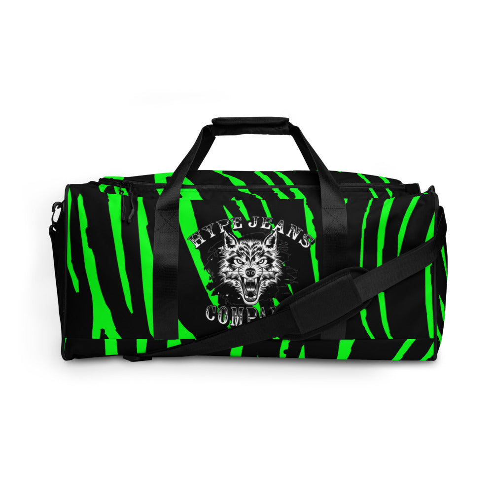 Hype Jeans Company Neon Green Duffle bag
