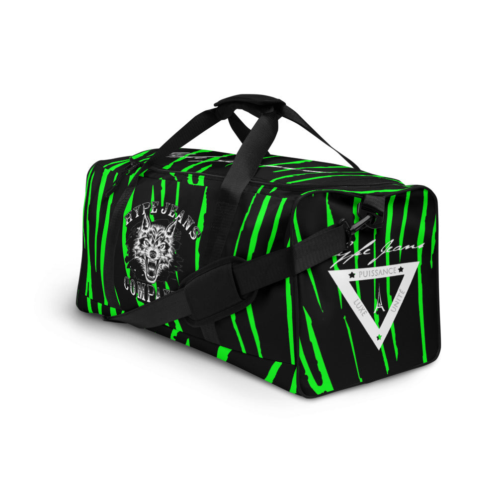 Hype Jeans Company Neon Green Duffle bag