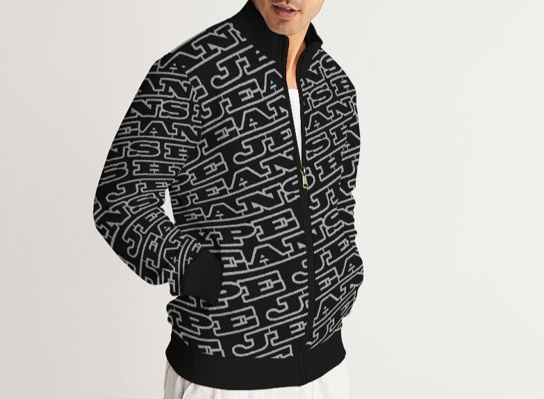 Hype Jeans Company Monogram Black Men's Track Jacket