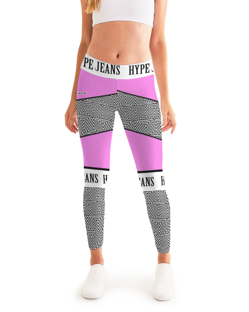 Hype Jeans the standard Women's Yoga Pant (Pink) - Hype Jeans Company - Hype Jeans