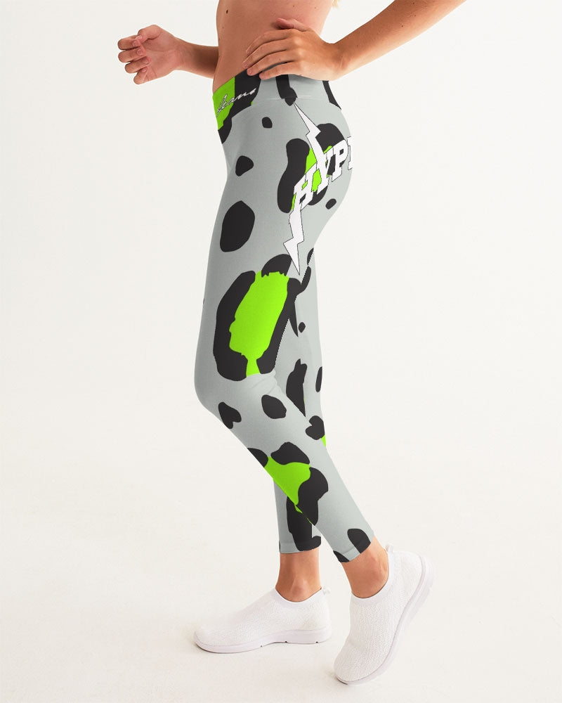 Hype Jeans Company leopard Gray Women's Yoga Pants