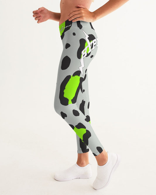 Hype Jeans Company leopard Gray Women's Yoga Pants - Hype Jeans Company - Hype Jeans
