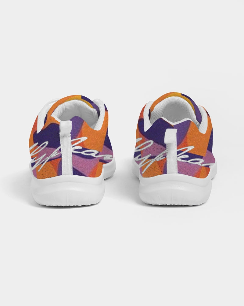 Hype Jeans Fade Camo Purple / Yellow Women's Athletic Shoe - Hype Jeans Company - Hype Jeans