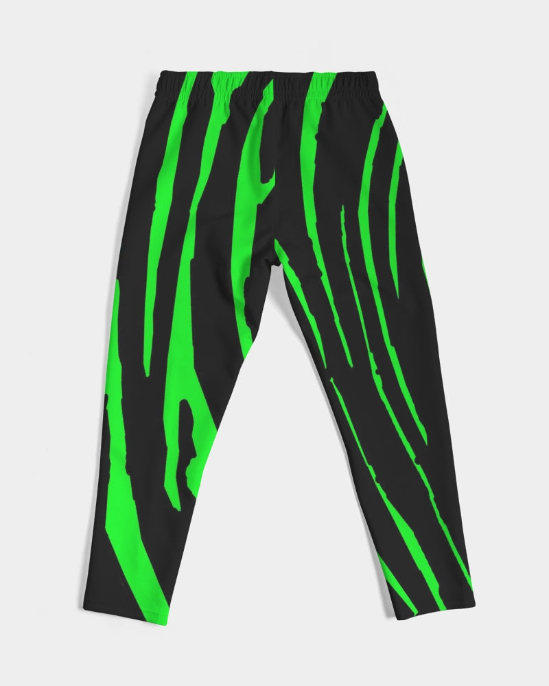 Hype Jeans Company NEON GREEN AND BLACK slashs Men's Joggers