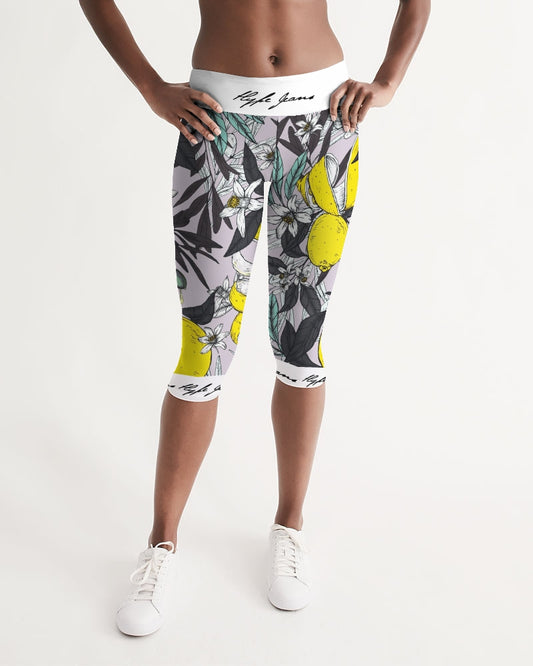 Hype Jeans Company Summer forest  Women's Mid-Rise Capri