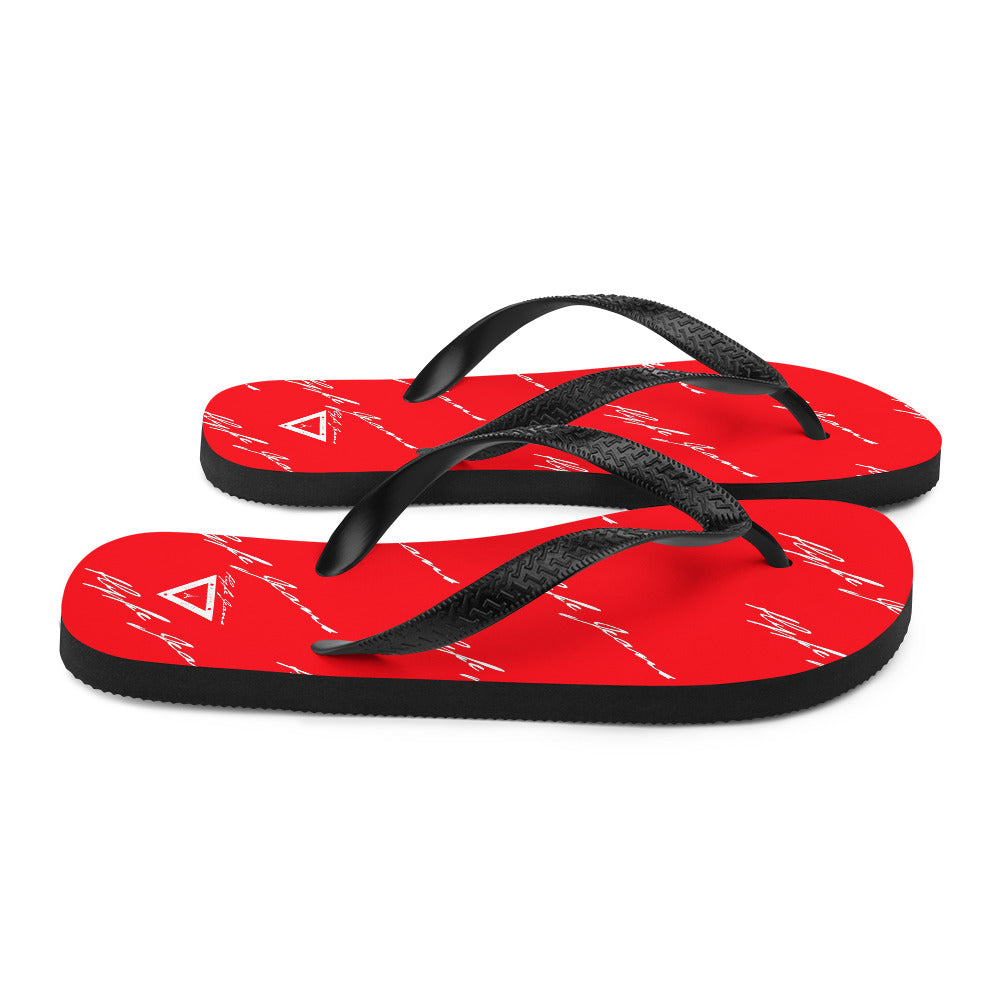 Hype Jeans Flip-Flops Red - Hype Jeans Company - Hype Jeans
