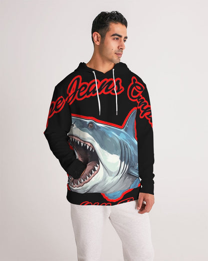 Hype Jeans Monogram Black Men's All-Over Print Hoodie