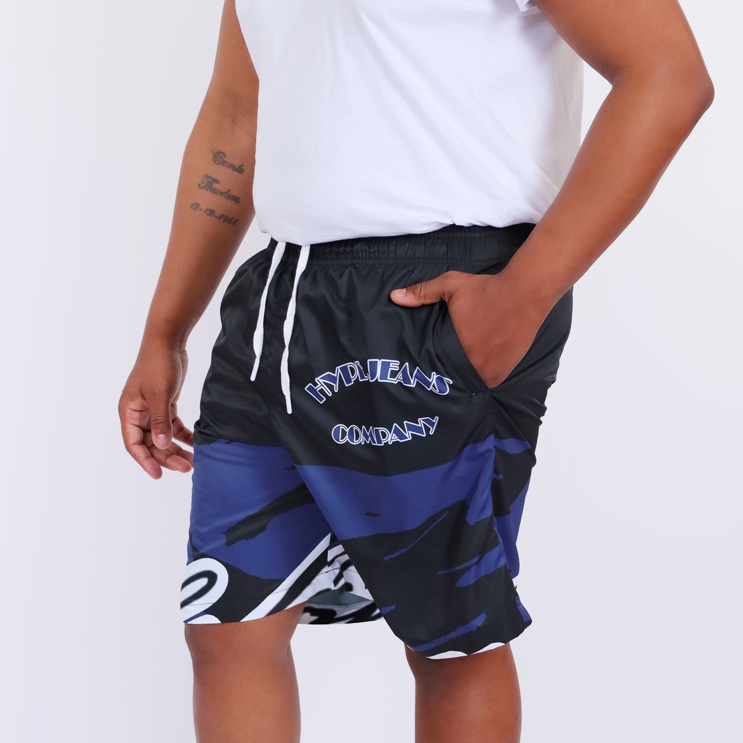HJC Blue Army Men's Jogger Shorts