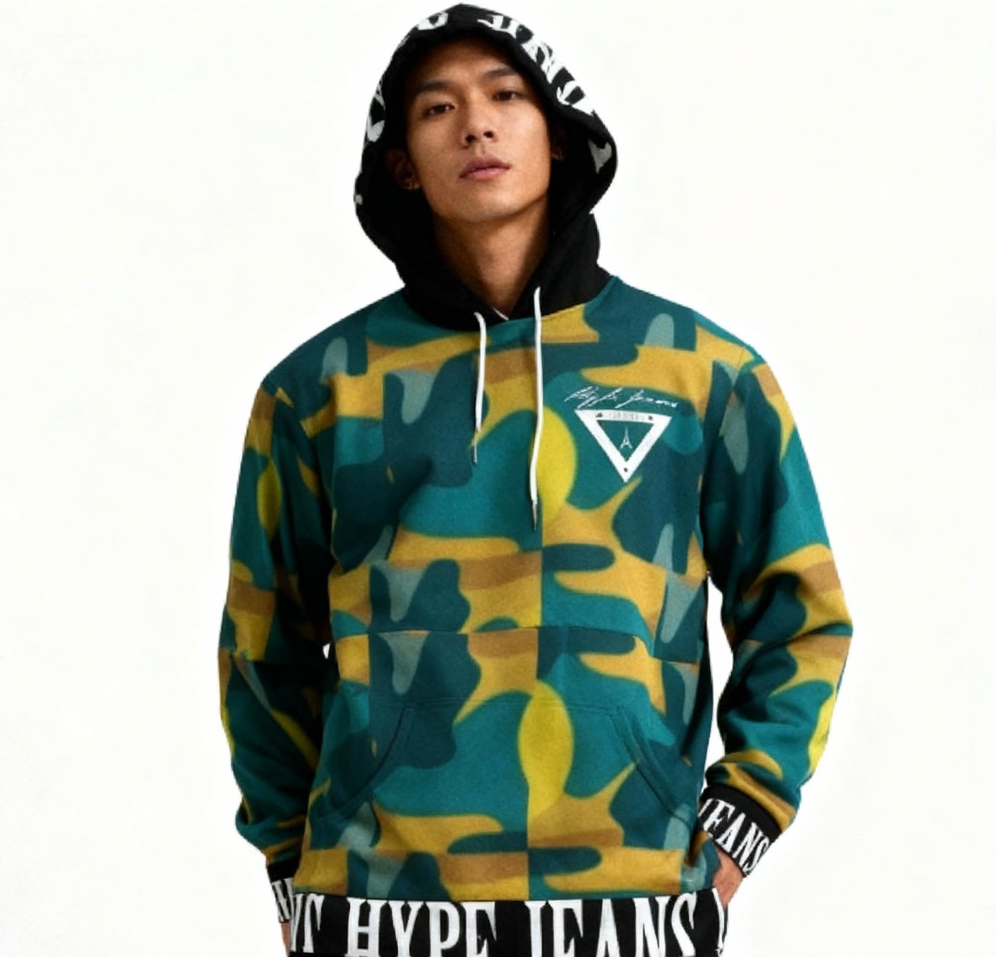 Hype Jeans Company - Forest fall fade camo Men's Hoodie