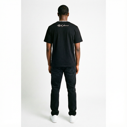 Hype Jeans Company Tiger print kids (black/white)