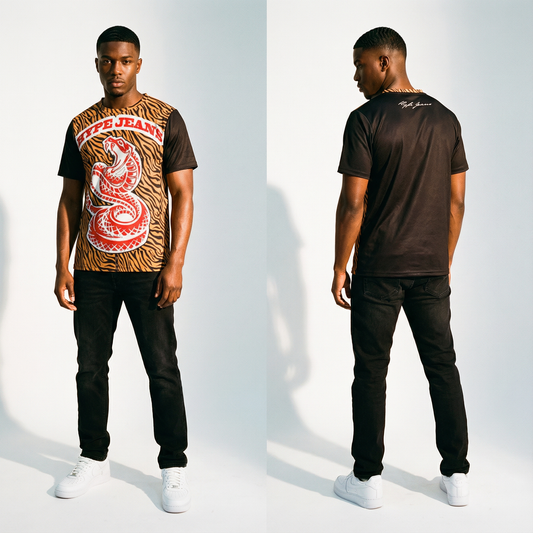 Hype Jeans Company Tiger print Kids Tee
