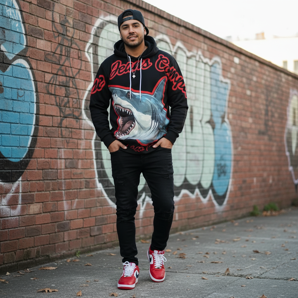 NEW - Hype Jeans company -Come swim with sharks