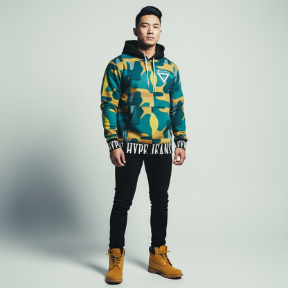 Hype Jeans Company - Forest fall fade camo Men's Hoodie - Hype Jeans Company - Hype Jeans 