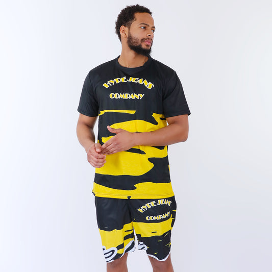 HJC Yellow Army Men's Tee