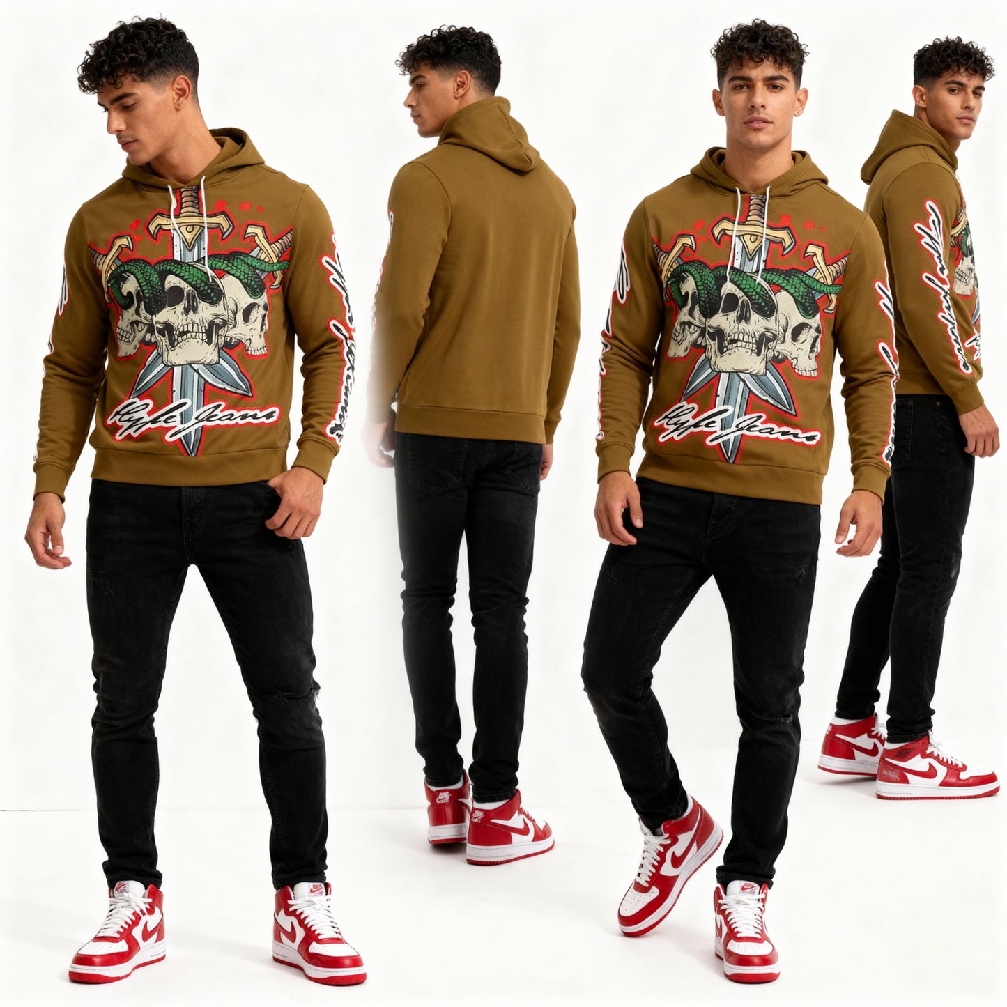 NEW - Hype Jeans Company - 3 Skull kings