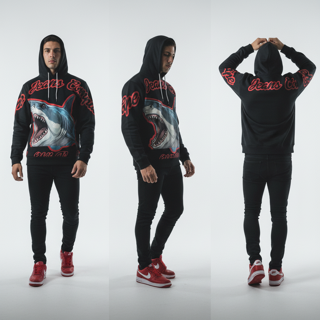 NEW - Hype Jeans company -Come swim with sharks