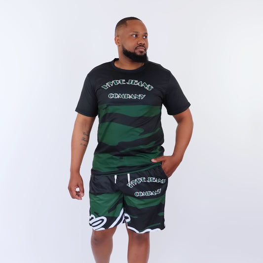 HJC Green Army Men's Tee