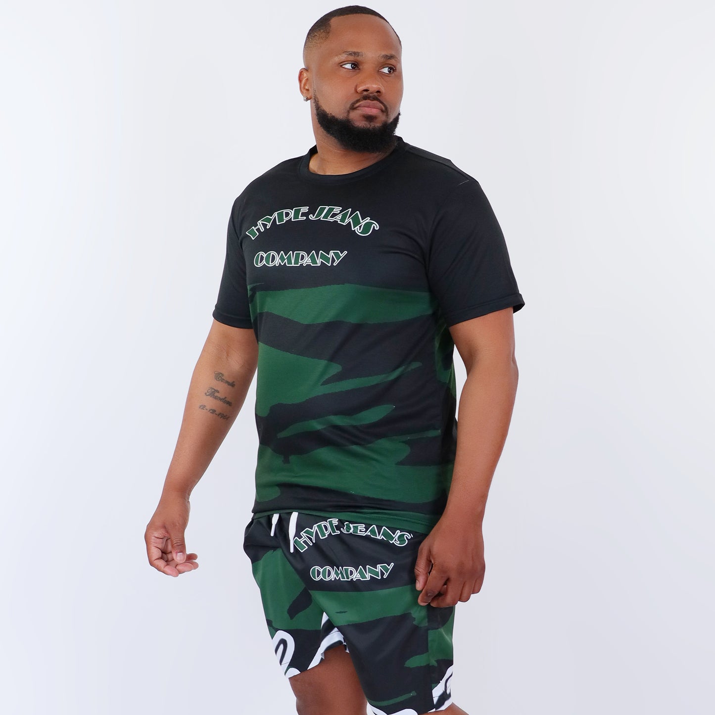 HJC Green Army Men's Tee