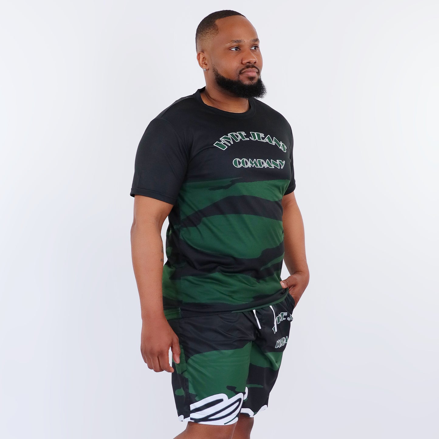 HJC Green Army Men's Tee