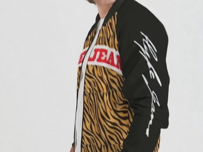 Hype Jeans Company Tiger Print Men's Bomber Jacket