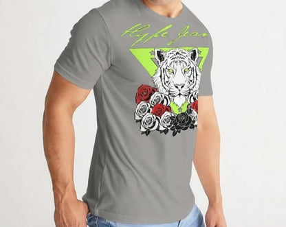 Hype Jeans Company Rose Flower Grey Men's Tee