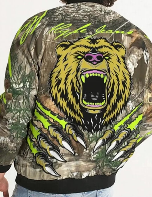 Hype Jeans Company H. Camo 2 Men's Bomber Jacket