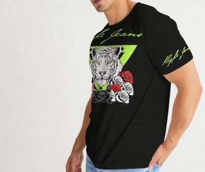 Hype Jeans Company Rose Flowers Black Men's Tee
