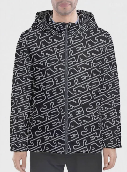 Hype Jeans Company Men's Hooded Puffer Jacket Black