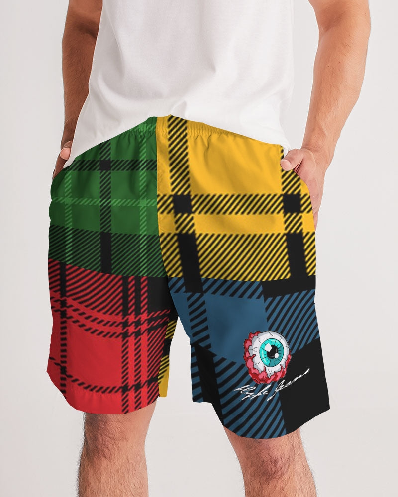 Hype Jeans 5 way plaid Men's Jogger Shorts