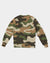 Forest Camo Men's Classic French Terry Crewneck Pullover