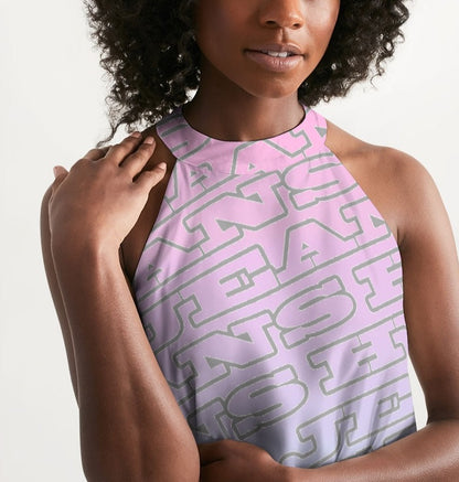 Hype Jeans Company Light Purple  Women's Halter Dress