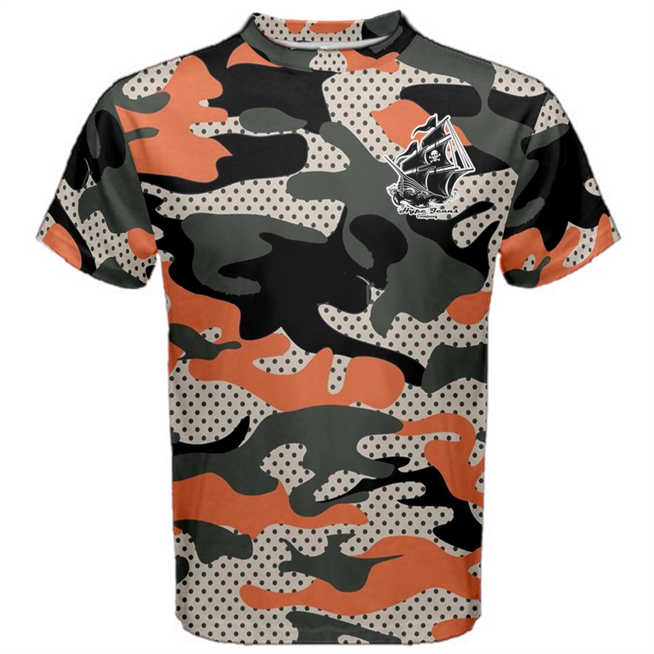 Hype Jeans Company orange camo Men's Cotton Tee