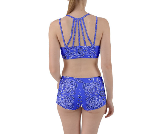 Hype Jeans Company Baby Blue bandana Perfect Fit Gym Set - Hype Jeans Company - Hype Jeans 