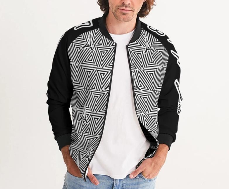 Hype Jeans The Standard HJ Finese (Black) Men’s Bomber Jacket - Hype Jeans Company - Hype Jeans