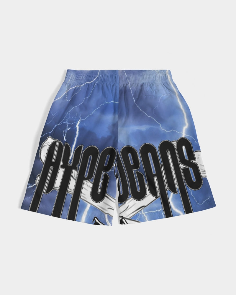 Hype Jeans Company Scorpion Thunder Men's Jogger Shorts- blue